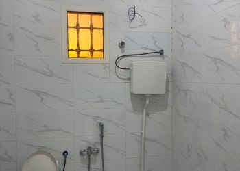 استراحة بمجلس وفناء خارجي 
