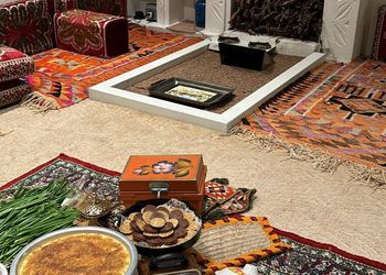 شالية بجلسة خارجية واجواء ممتعة 