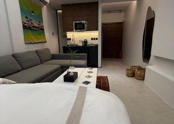 استديو بدخول ذاتي وسرير مريح 