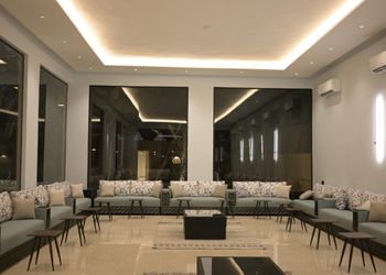 مزرعة بمناظر خلابة وجلسة خارجية 
