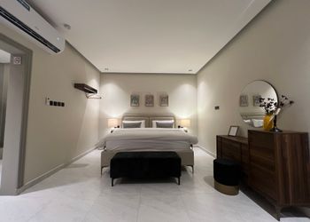 استديو بدخول ذاتي وسرير مريح 