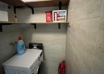 شقة بصالة وغرف نوم