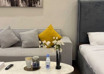 استديو بسرير مريح ودخول ذاتي 