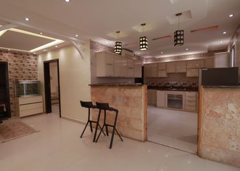 شاليه بمسبح بألعاب مائية وجلسات