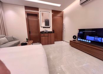 استديو بدخول ذاتي وسرير مريح 