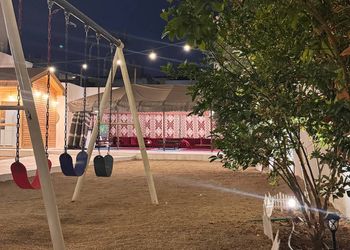 استراحة بجلسة خارجية ألعاب أطفال