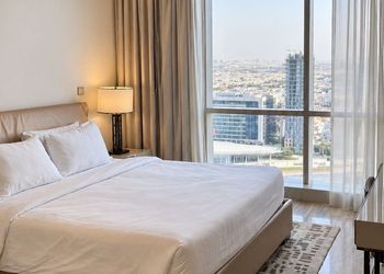 شقة بإطلالة على الرياض
