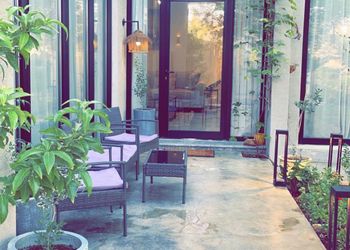 شالية بجلسة خارجية واجواء ممتعة 
