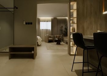  استديو عصري بطابع دافئ