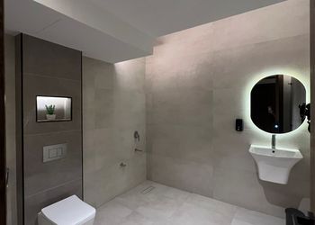 استديو بأثاث مريح وبسيط 