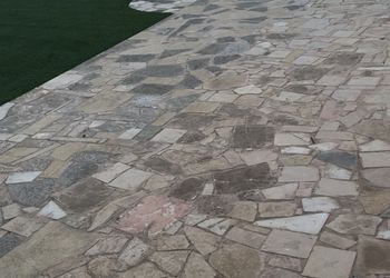 استراحة مع فناء الخارجي