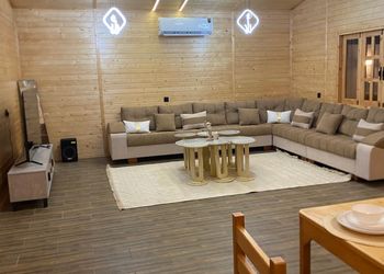 استراحة بغرفه نوم وصالة أنيقة