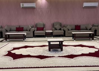 استراحة بمسبح داخلي وركن شواء 