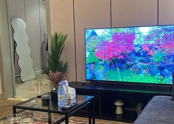 شقة بصالة أنيقة ودخول ذاتي