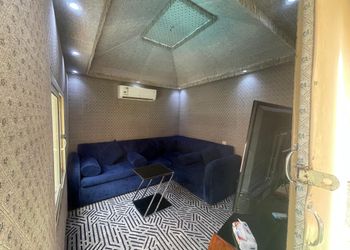 شاليه بغرفة نوم مطلة على المسبح 