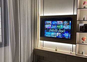 شقة بغرفتين نوم وصالة