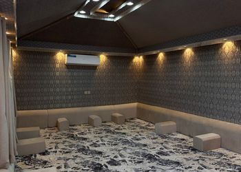 استراحة بغرفه نوم وصالة أنيقة