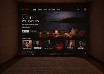 شقة بغرفة نوم سينمائية وصالة