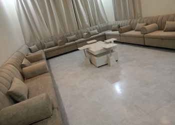 شاليه بصالة جلوس وجلسة خارجية