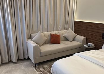استديو بسرير فردي وجلسة 