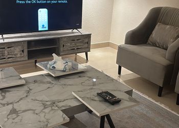 شقة بغرفة نوم وصالة جلوس