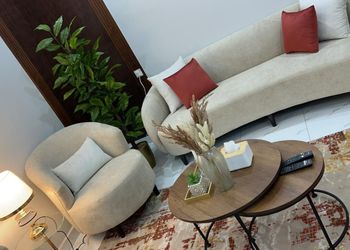 شقة بغرفة جلوس وغرفتين نوم 