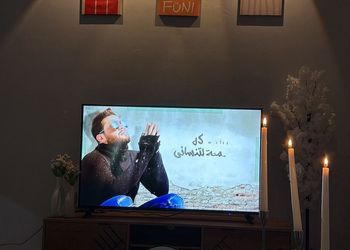 شقة بغرفة معيشة وغرفة نوم 