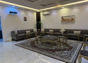 شاليه بسطح اخضر و ركن شواء
