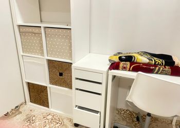 شقة أنيقة بصالة وغرفة نوم