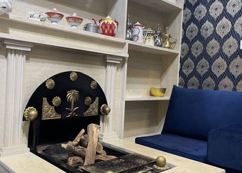 شالية بجلسة خارجية والعاب اطفال
