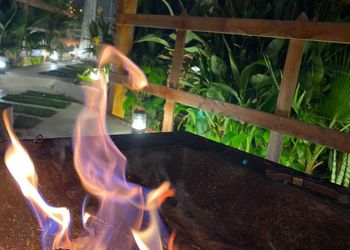 كوخ ريفي بإطلالة على الجبل 