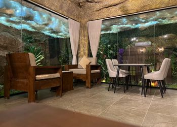 شقة بغرفتين نوم وجلسة خارجية