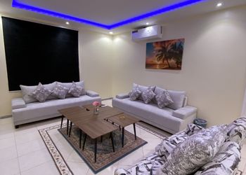 شقة بغرفتين نوم ودخول ذاتي