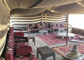 استراحة بمساحات واسعة