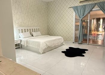 شالية بجلسة خارجية واجواء ممتعة 