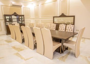 منتجع فندقي صاله وطاولة طعام تكفي 20