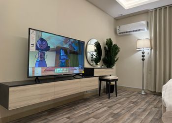 استديو بتصميم أنيق ودخول ذاتي