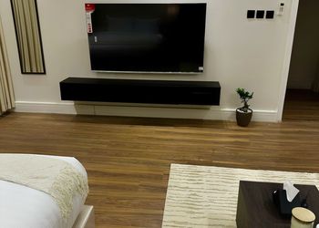 استديو بسرير ماستر وجلسة جانبية 