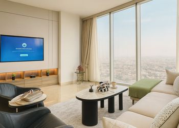 شقة بإطلالة مميزة على الرياض