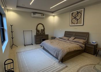 شاليه بمسطح اخضر