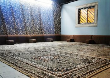 استراحة بملعب كرة قدم 