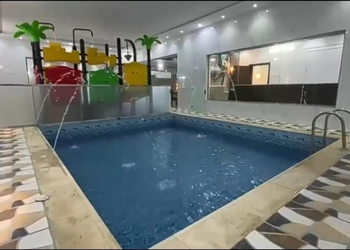 شالية بجلسة خارجية واجواء ممتعة 