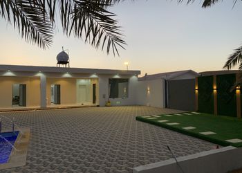 شاليه بمجلس وجلسة خارجية 