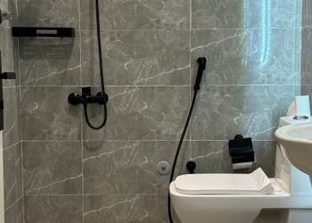 شقة بغرفة نوم وصالة أنيقة