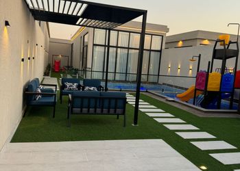 شاليه بألعاب مائية