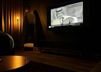 استديو بتصميم هادئ وسرير مريح 