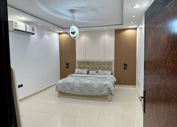 شالية بجلسة خارجية واجواء ممتعة 