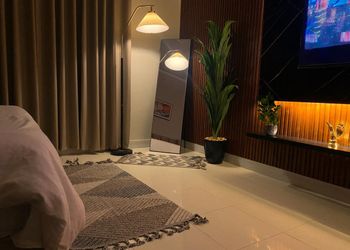 استديو بسرير ماستر وجلسة جانبية 