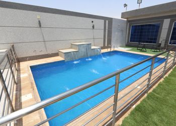شاليه جلسة خارجيه وركن شواء