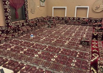 استراحة بجلسة خارجية ومسبح خارجي